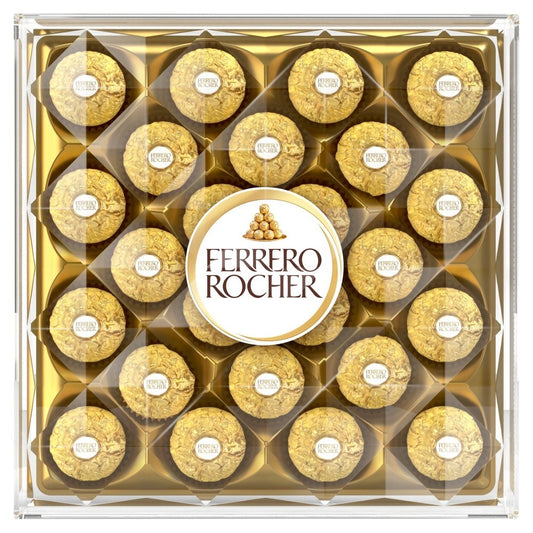 Ferrero Rocher Milk Chocolate 24 Piece 300g Gift Box – Premium Christmas Chocola