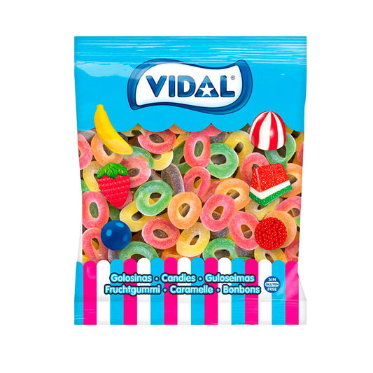 1kg Bulk Jelly & Fizzy Sweets – Perfect for Vidal Sweet Lovers Retro Party Candy