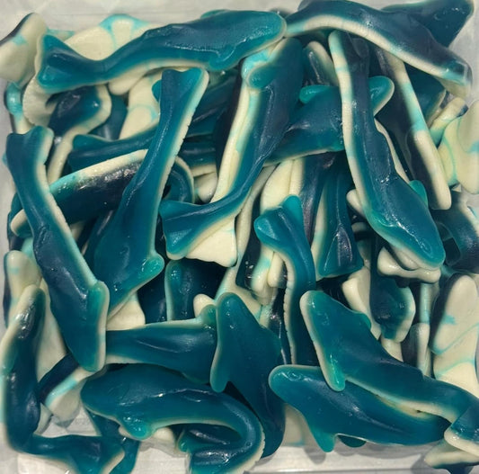 Vidal Blue Dolphins 60 Count | Fruit Flavoured Gummy Sweets | Gluten Free