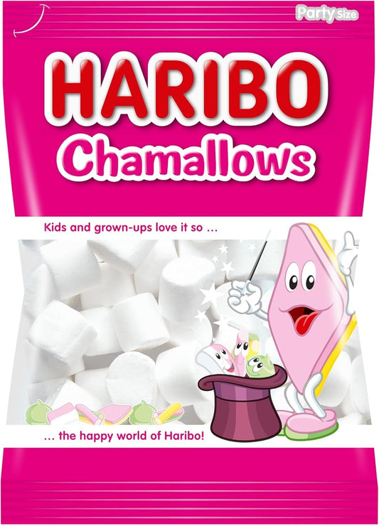 Haribo Chamallows Marshmallows Ideal BBQ 1 Kg Bag - Buy Wholesale Bulk Sweets UK